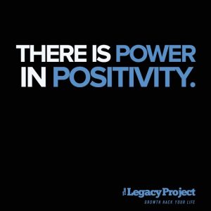 there is power in positivity